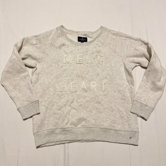 2014 American Eagle AE Melt My Heart Sweater Pullover Womens Size XL - Picture 1 of 16